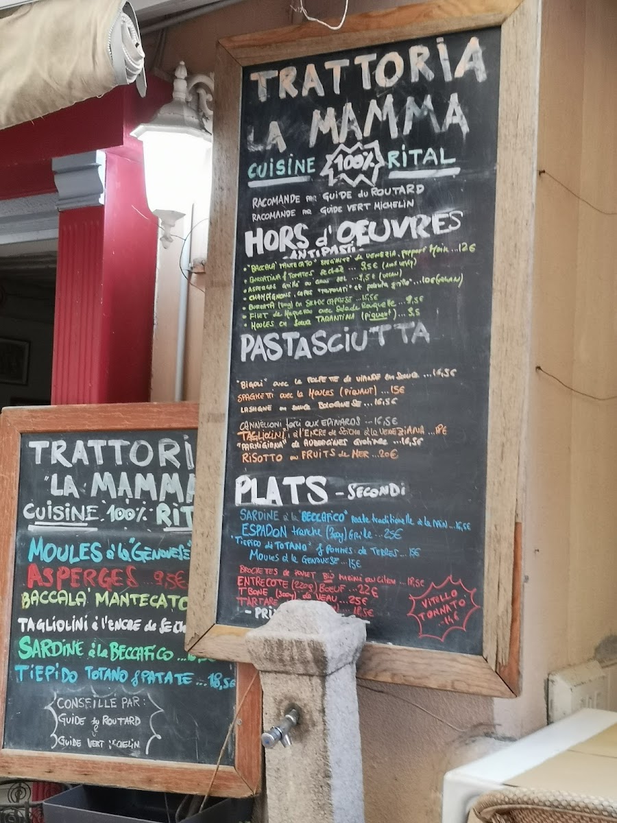 Menu Trattoria La Mamma-4